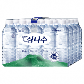 제주 삼다수 500ml, 20개 (유라벨, 무라벨 혼용)